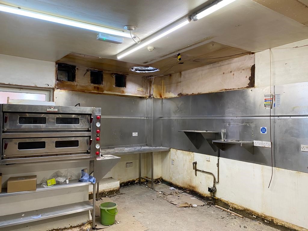 Full extraction system installation.