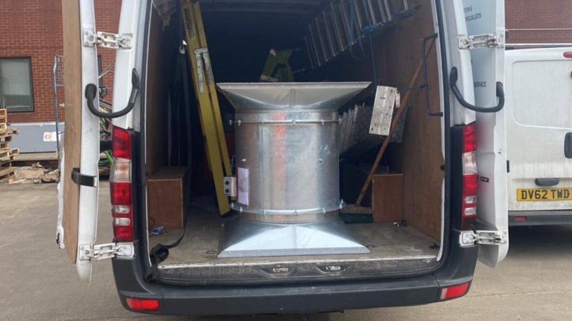 Replacement 3 phase extractor fan